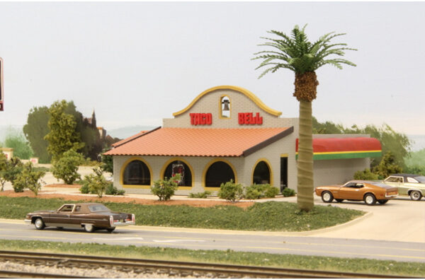 #TB-005 1970’s Taco Bell Restaurant in HO scale