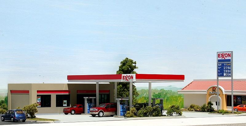 #EX-001 Modern Exxon Gas Station & Convenience Store kit