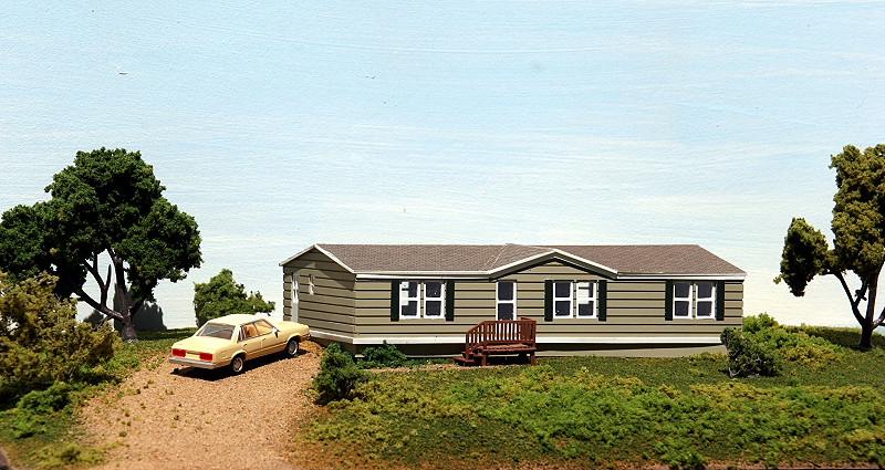 #MH-001 Modern Manufactured Home kit