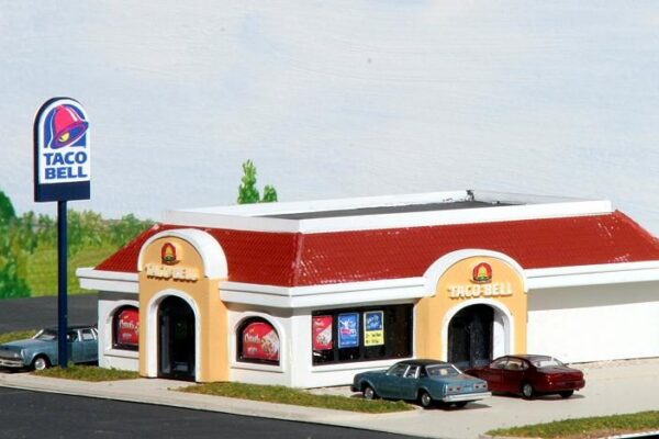 #TB-002 Taco Bell Restaurant in N scale