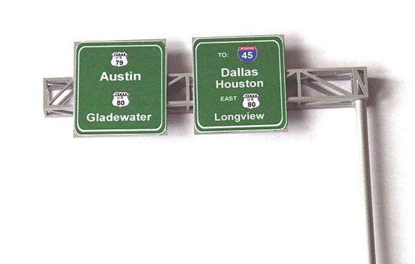 #HS-SK2 Highway cantilever sign kit, 2-lane