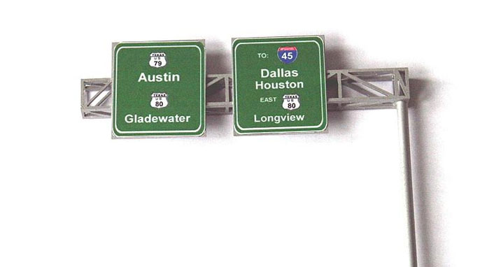 #HS-SK2 Highway cantilever sign kit, 2-lane