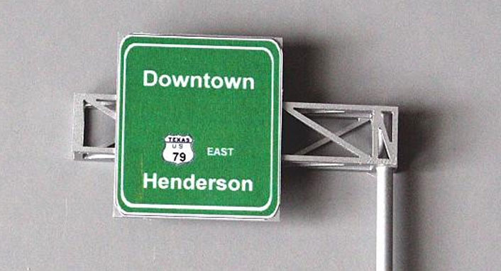 #HS-SK1 Highway cantilever sign kit, 1-lane